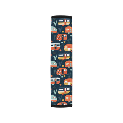 Camper Caravan Print Pattern Car Seat Belt Cover
