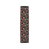 Flower Hawaiian Red Hibiscus Design Print Car Seat Belt Cover