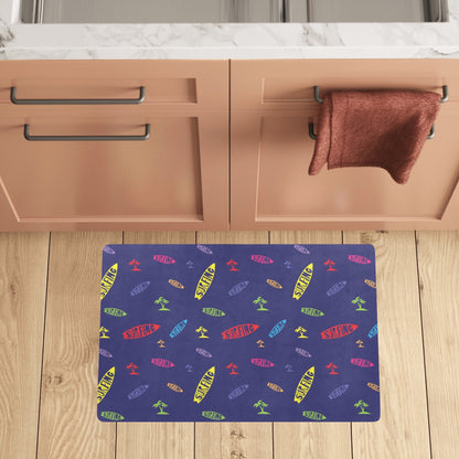 Surfboard Print Design LKS305 Kitchen Mat