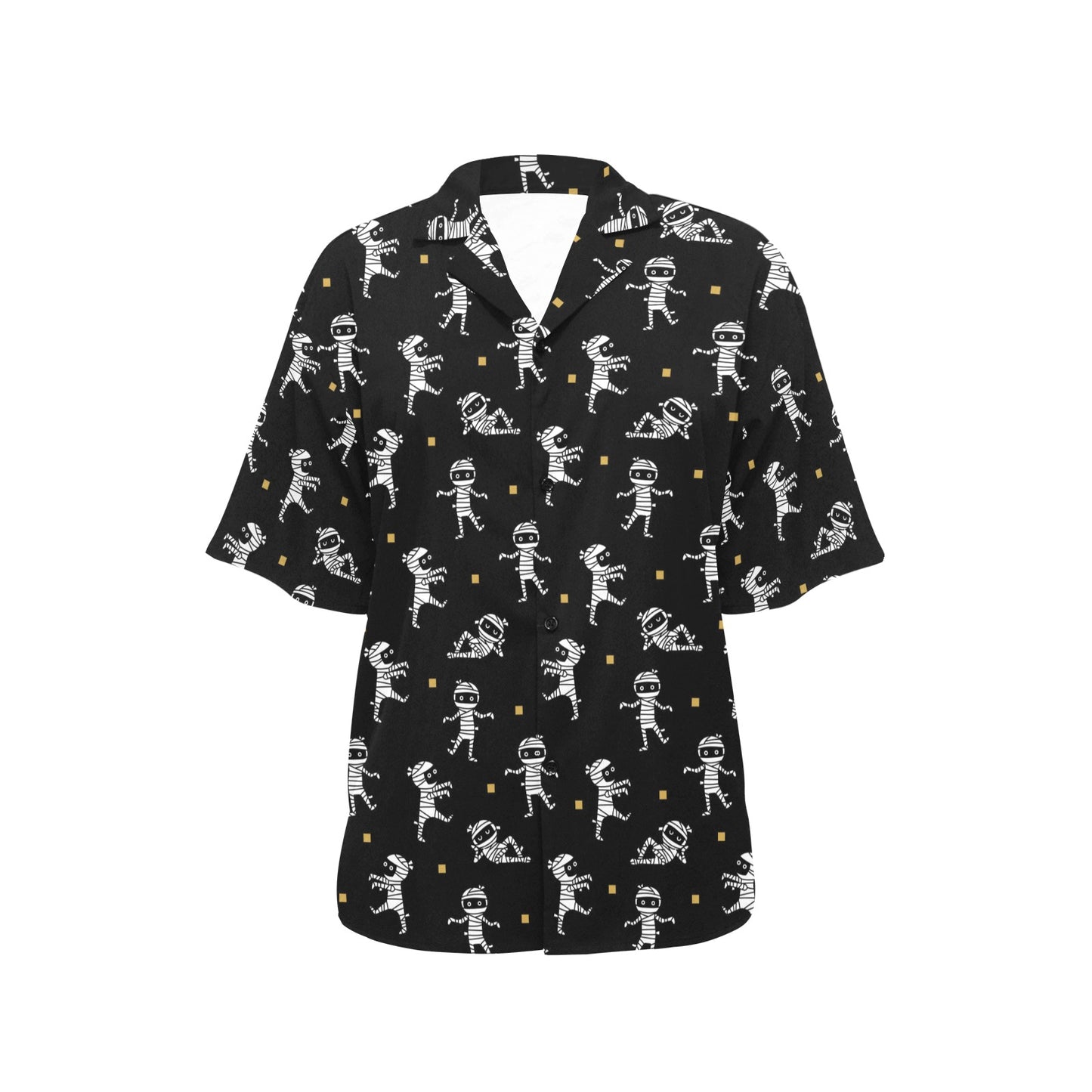 Mummy Cute Print Design LKS301 Women's Hawaiian Shirt