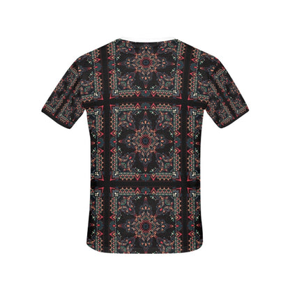 Bandana Print Design LKS307 Women's  T-shirt