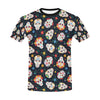 Sugar Skull Print Design LKS305 Men's All Over Print T-shirt