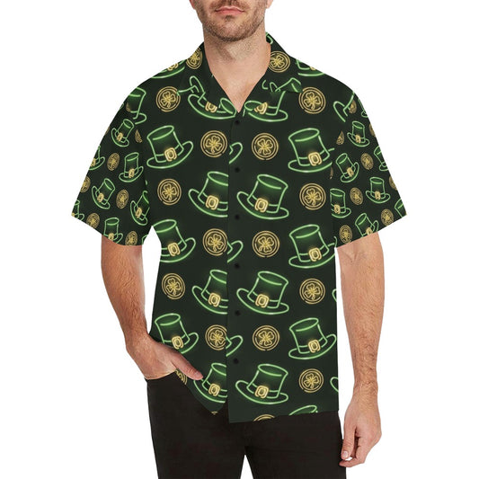 St Patricks Day Print Design LKS308 Men's Hawaiian Shirt