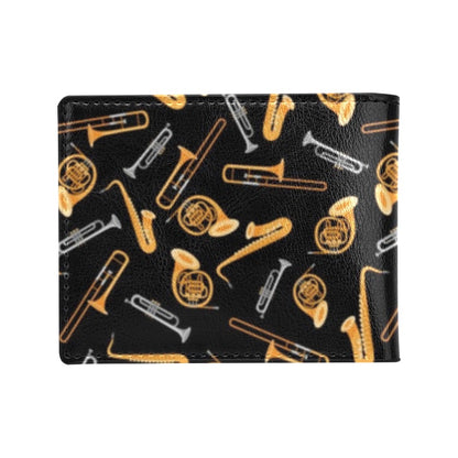 Saxophone Print Design LKS403 Men's ID Card Wallet