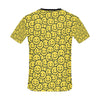Smiley Face Emoji Print Design LKS302 Men's All Over Print T-shirt