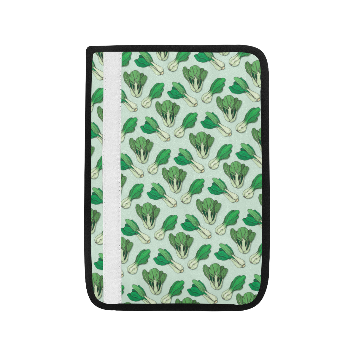 Bok Choy Pattern Print Design 01 Car Seat Belt Cover