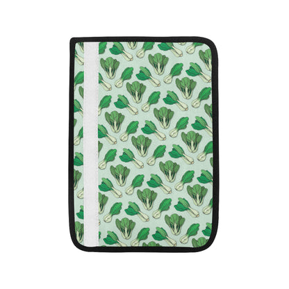 Bok Choy Pattern Print Design 01 Car Seat Belt Cover