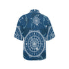 Nautical Compass Print Women's Hawaiian Shirt
