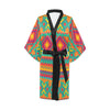 Mexican Pattern Print Design 04 Women's Short Kimono