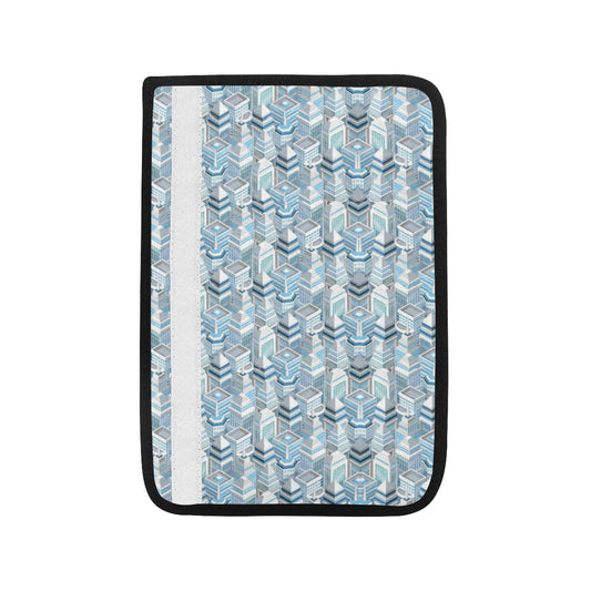 City  Pattern Print Design 03 Car Seat Belt Cover