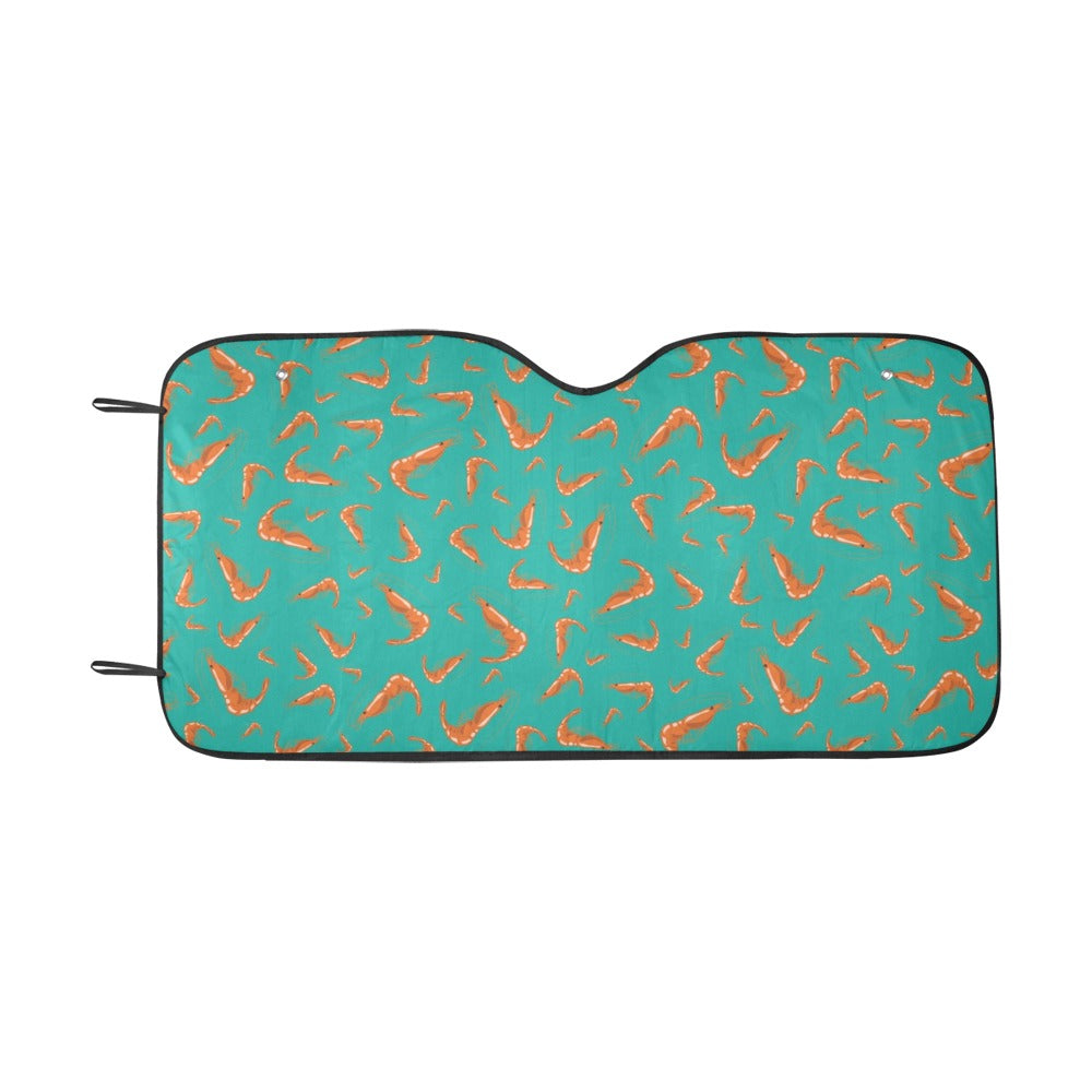 Shrimp Print Design LKS301 Car front Windshield Sun Shade
