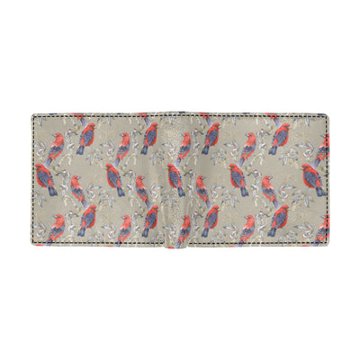 Birds Pattern Print Design 05 Men's ID Card Wallet