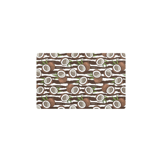 Coconut Pattern Print Design CN04 Kitchen Mat