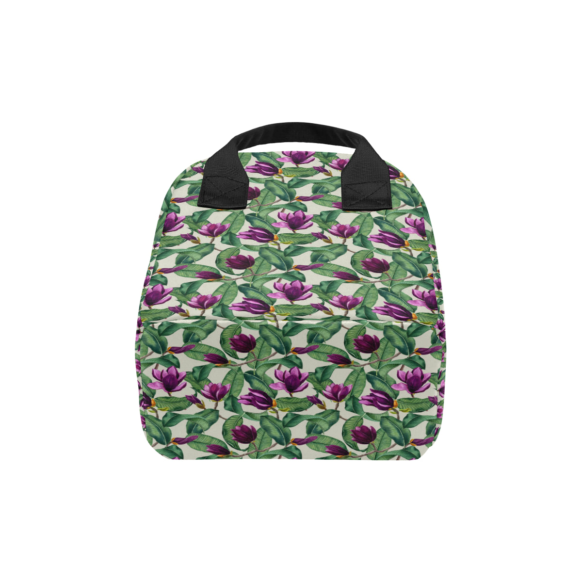 Magnolia Pattern Print Design MAG07 Insulated Lunch Bag