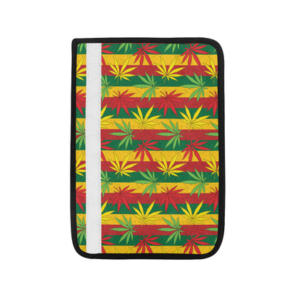 Rasta Pattern Print Design A03 Car Seat Belt Cover