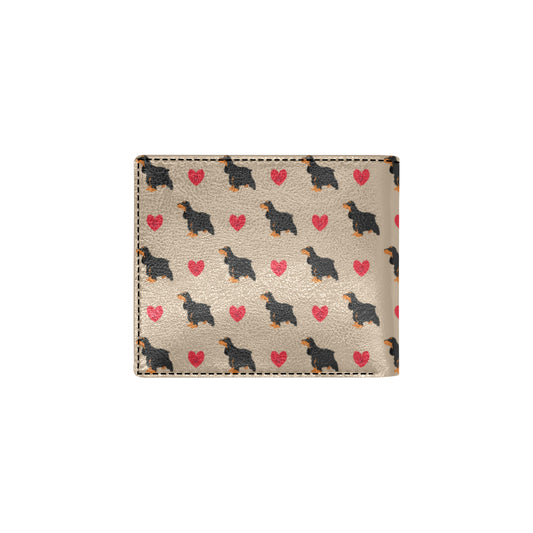 Cocker Pattern Print Design 02 Men's ID Card Wallet