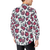Pomegranate Pattern Print Design PG01 Men's Long Sleeve Shirt