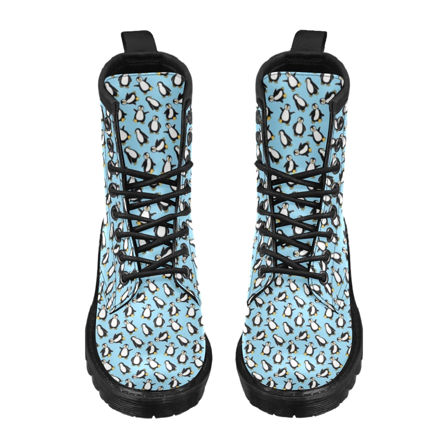 Penguin Happy Print Women's Boots