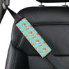 Fox Design Snow Print Pattern Car Seat Belt Cover