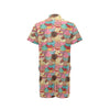 Cupcake Pattern Print Design CP01 Men's Romper