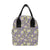 Daisy Pattern Print Design DS011 Insulated Lunch Bag