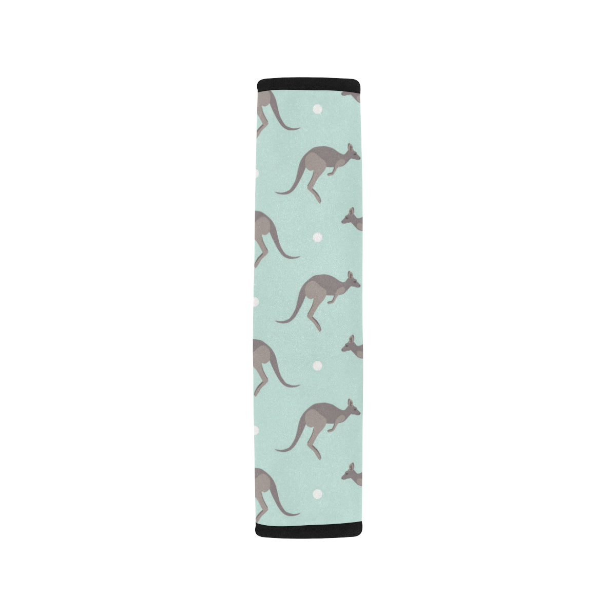 Kangaroos Pattern Print Design 04 Car Seat Belt Cover
