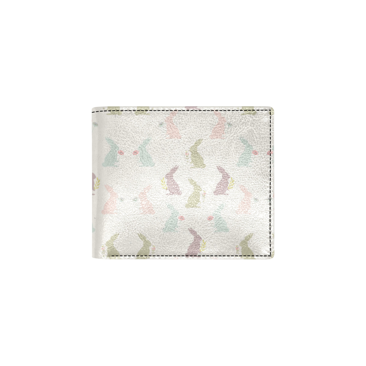 Bunny Pattern Print Design 05 Men's ID Card Wallet