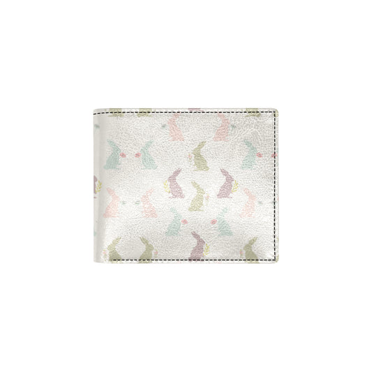 Bunny Pattern Print Design 05 Men's ID Card Wallet