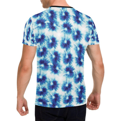 Tie Dye Blue Print Design LKS305 Men's All Over Print T-shirt