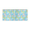 Butterfly Pattern Print Design 05 Men's ID Card Wallet