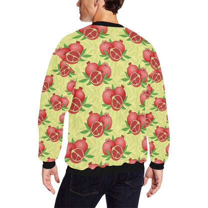Pomegranate Pattern Print Design PG07 Men Long Sleeve Sweatshirt
