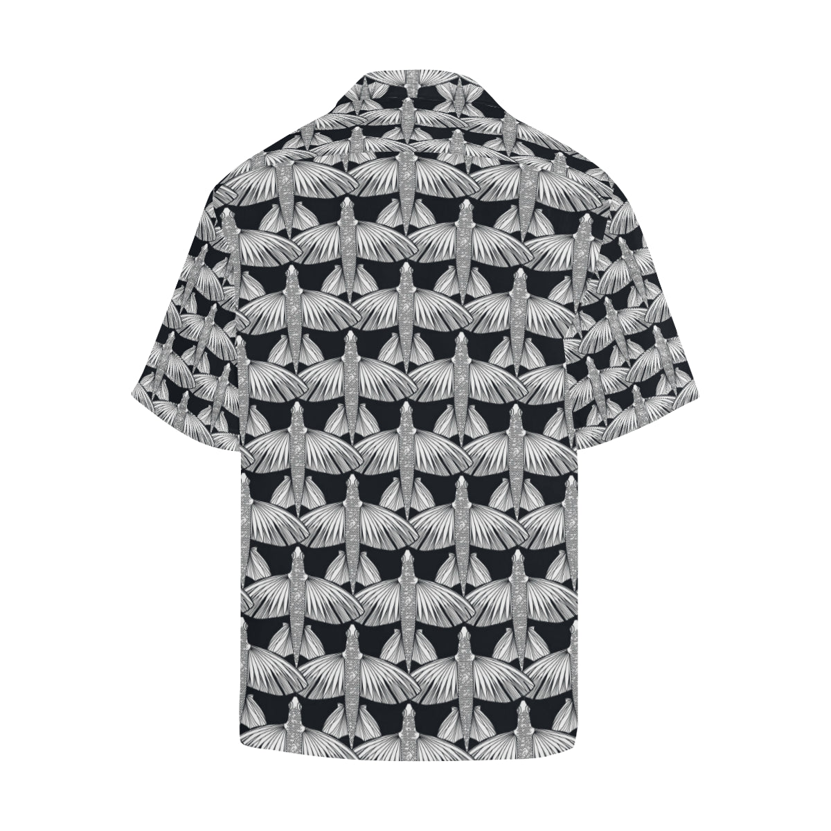 Flying Fish Pattern Print Design 03 Men's Hawaiian Shirt