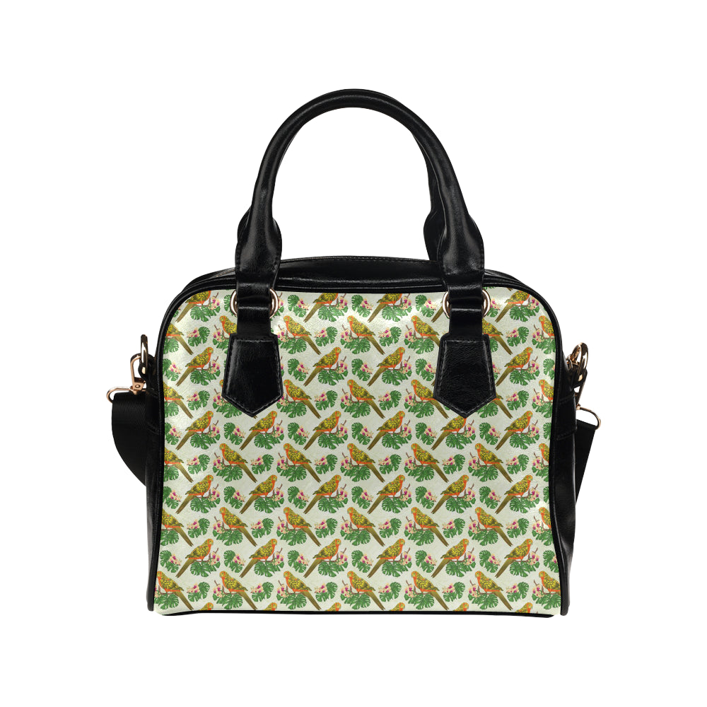 Conures Pattern Print Design 01 Shoulder Handbag