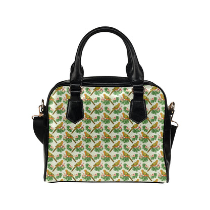 Conures Pattern Print Design 01 Shoulder Handbag