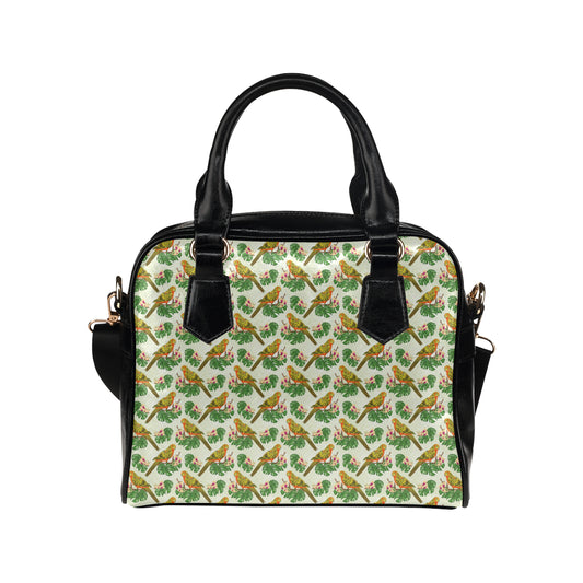 Conures Pattern Print Design 01 Shoulder Handbag