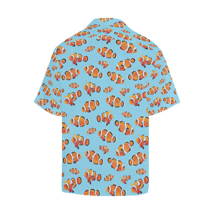 Clownfish Pattern Print Design 01 Men's Hawaiian Shirt