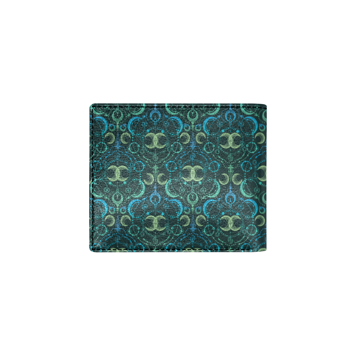 Celestial Pattern Print Design 07 Men's ID Card Wallet