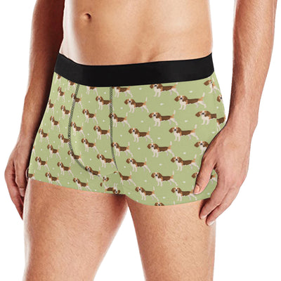 Beagle Pattern Print Design 07 Men's Boxer Briefs