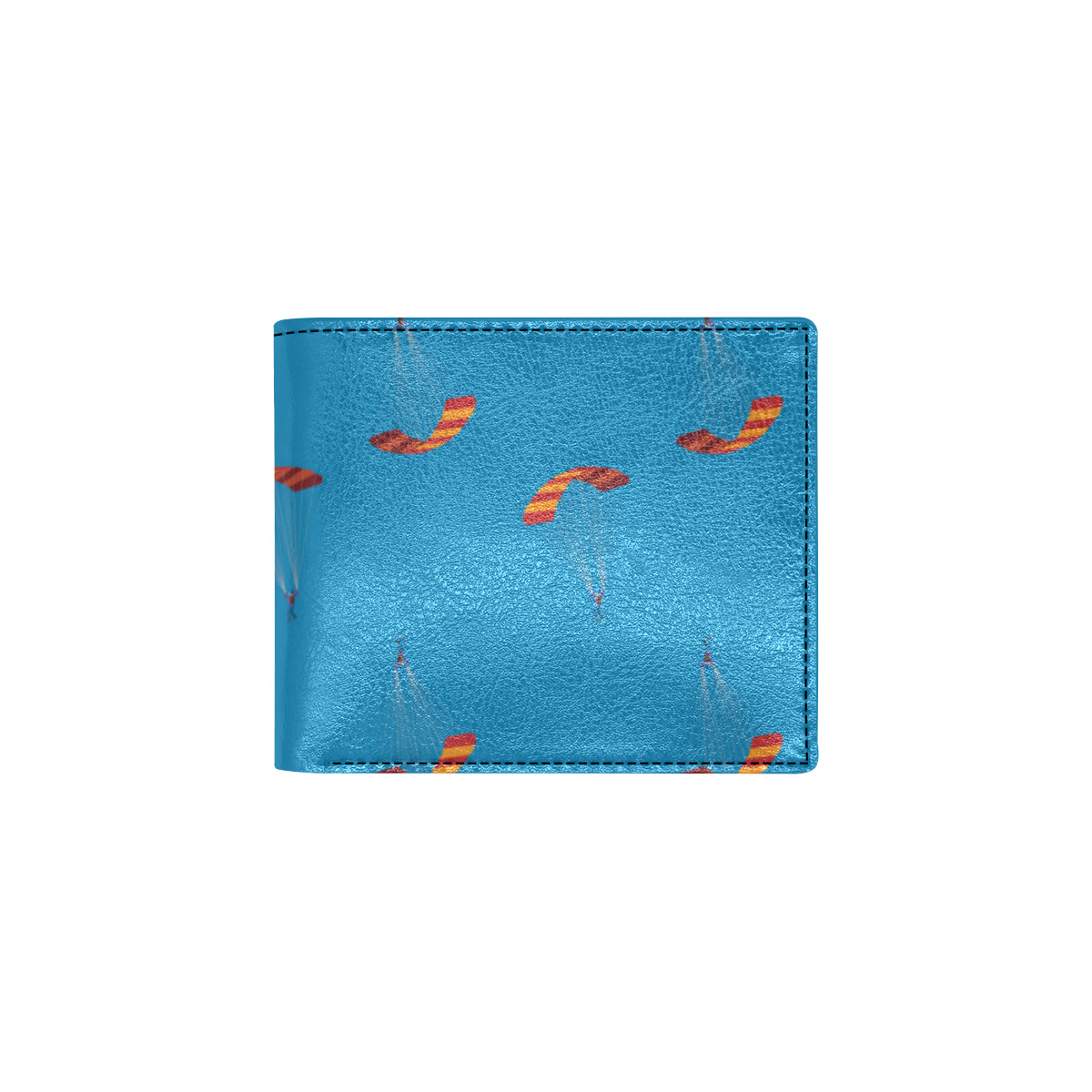 Paratrooper Pattern Print Design A01 Men's ID Card Wallet