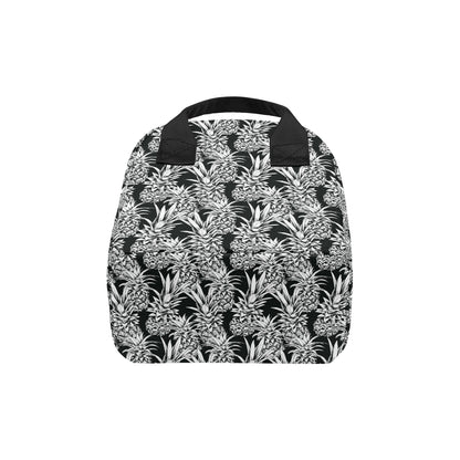 Pineapple Pattern Print Design PP08 Insulated Lunch Bag