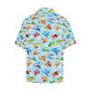 Airplane Colorful Pattern Print Design 01 Men's Hawaiian Shirt