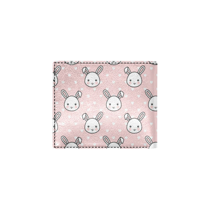 Rabbit Pattern Print Design RB02 Men's ID Card Wallet