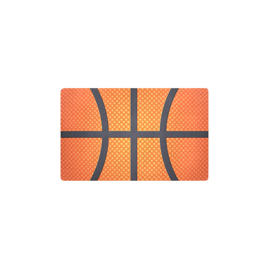 Basketball Texture Print Pattern Kitchen Mat