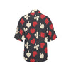 Poker Cards Pattern Print Design A02 Women's Hawaiian Shirt