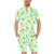 Pineapple Pattern Print Design PP01 Men's Romper