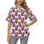 Chihuahua Purple Floral Women's Hawaiian Shirt