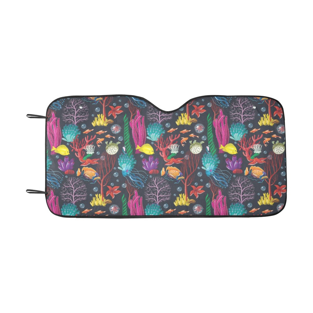 Underwater Cute Print Design LKS303 Car front Windshield Sun Shade