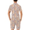 Boho Pattern Print Design 03 Men's Romper