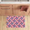 American flag Pattern Kitchen Mat