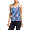 Surfboard Print Design LKS304 Women's Racerback Tank Top